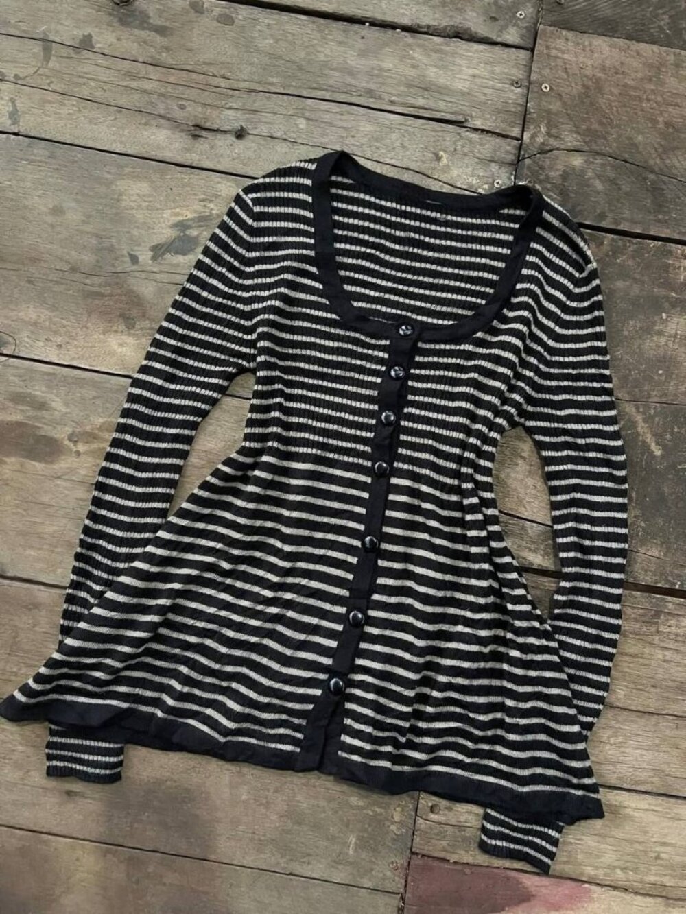 Striped Knit Dress